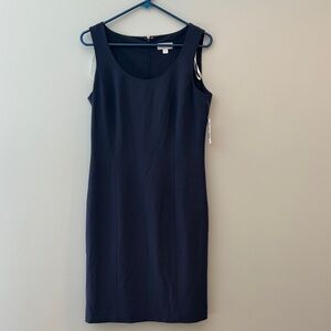 Elegant Navy Midi Dress